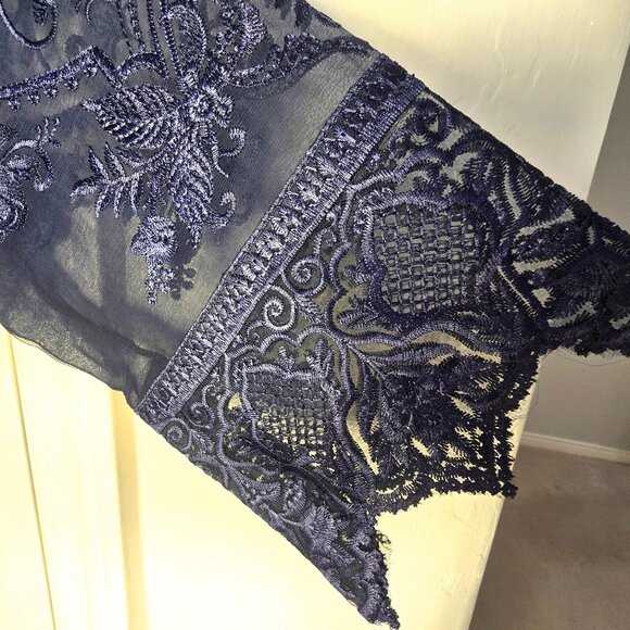 Indian Pakistani 3 Piece Desi Chiffon Suit - Picture 6 of 10